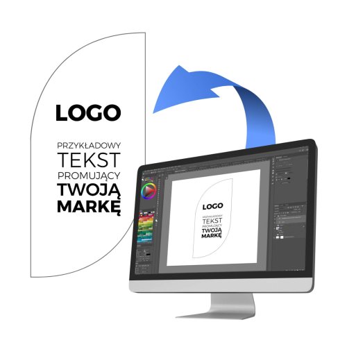 Projekt windera - naniesienie logo i napisów