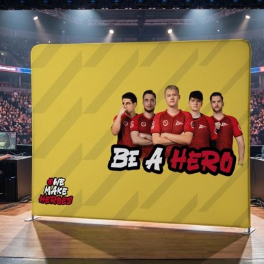 Scianka tekstylna prosta 300x230cm