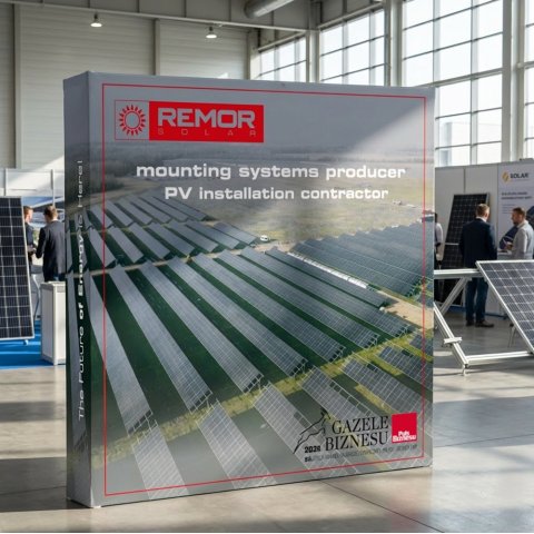 Ścianka typu pop-up na targi w wersji MINI Ścianka typu pop-up na targi w wersji MINI