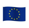 Flaga Unii Europejskiej, 120cm x 75cm