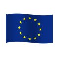 Flaga Unii Europejskiej, 120cm x 75cm