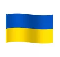 Flaga Ukrainy, państwowa, 112cm x 70cm