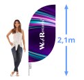 Winder flaga reklamowa 2,1m Full Mini