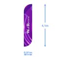 Flaga 0,81 x 4,1m do Slim Full Maxi