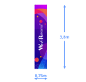 Flaga 0,75 x 3,8m do Slim Pro Maxi