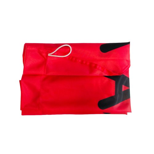 Flaga 80cm x 410cm ze sznureczkiem do zaczepienia na maszcie reklamowym beachflag