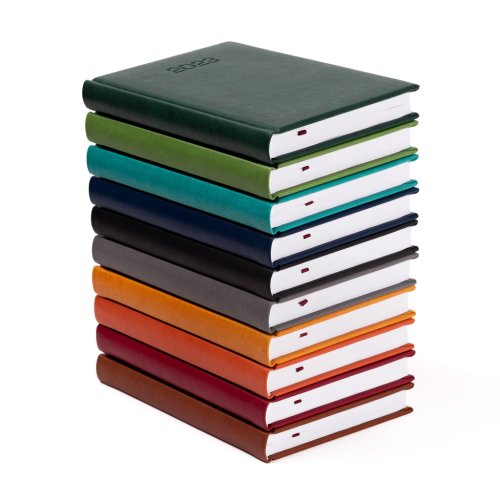 Kalendarz książkowy A5 - Rozkład Dzienny kolory