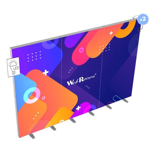 połączone 3 systemy led box