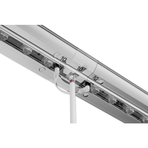 Łącznik środkowy do ścianek LED Premium - użycie w górnym profilu