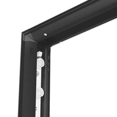 Stand modułowy podświetlany LED BOX 100x200 Czarny Narożnik