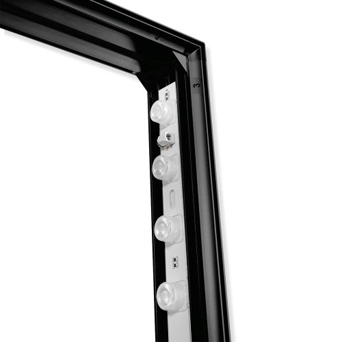 Stand modułowy podświetlany LED BOX 100x230 - narożnik