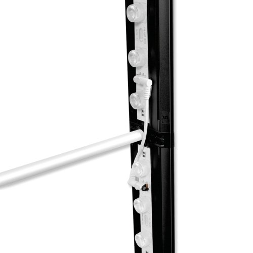 Stand modułowy podświetlany LED BOX 100x230 - poprzeczka