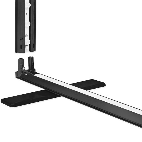Stand modułowy podświetlany LED BOX 100x250 Czarny - łącznik