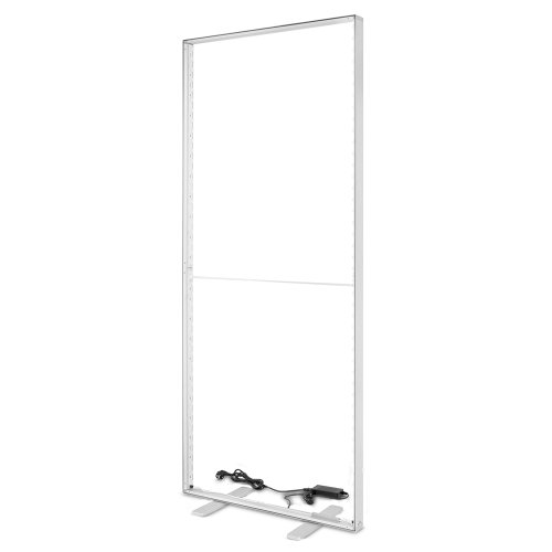 Stand podświetlany LED BOX Slim 85x200 - stelaż z zasilaczem z profilu
