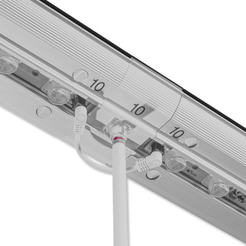 Ścianka podświetlana LED Premium czarna 300x250 góra