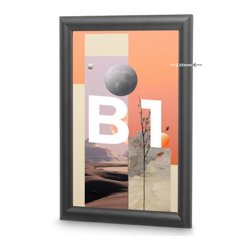 Ramka OWZ B1 - Czarna
