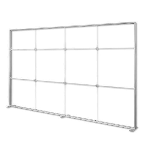 Ścianka podświetlana LED Premium 400x250 w walizce na kółkach - stelaż