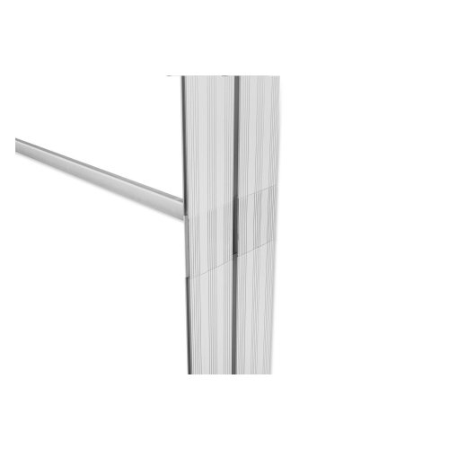 Łącznik środkowy do ścianek LED Premium - użycie w bocznym profilu