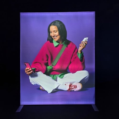 Podświetlenie ścianki LED BOX PRO 200x240