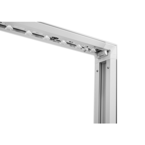 Ścianka dwustronna świecąca LED BOX PRO 200x240 ramka