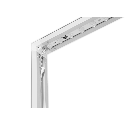 Ścianka dwustronna świecąca LED BOX PRO 200x240 zasilacz