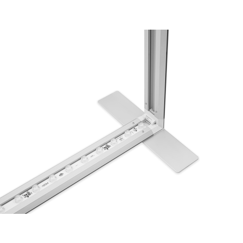 Ścianka dwustronna świecąca LED BOX PRO 200x240 nóżka