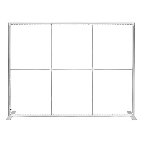 Ścianka dwustronna świecąca LED BOX PRO 300x200 stelaż włączone ledy