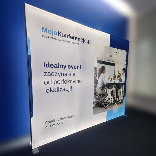 Ścianka podświetlana LED Premium - przykładowa realizacja