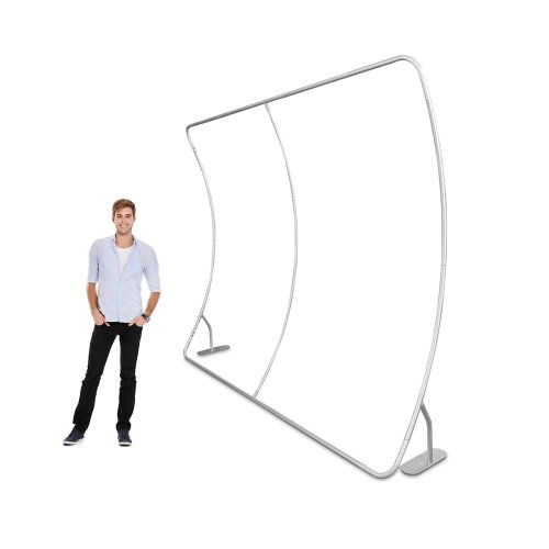 Ścianka tekstylna łuk U 3m x 2,3m profil