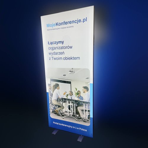 Stand podświetlany Led Box - przykładowa realizacja