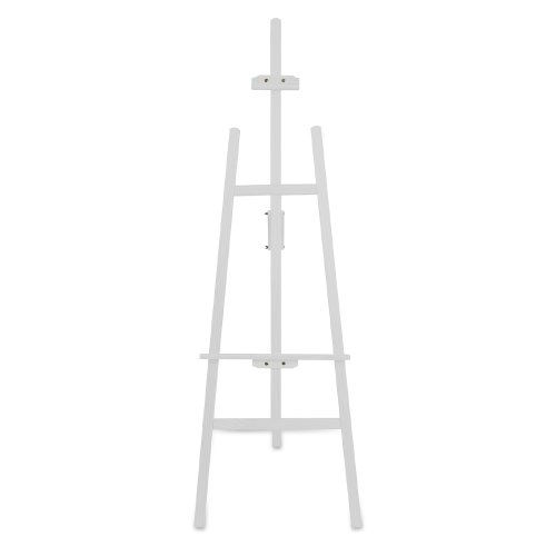 Sztaluga drewniana w kolorze białym