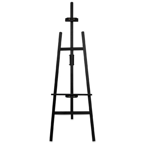 Sztaluga drewniana w kolorze czarnym