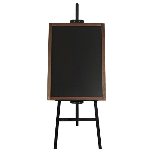 Prezentacja przykładowej tablicy kredowej na sztaludze