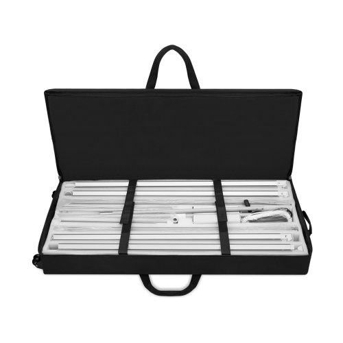 Ścianka dwustronna świecąca LED BOX PRO 300x200 torba transportowa na kółkach - zawartość