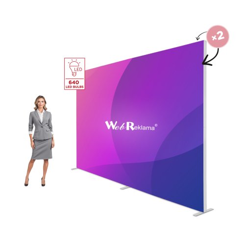 Ścianka Podświetlana Backlight 400 x 250