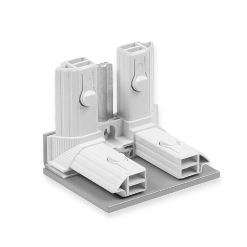 Łącznik narożnikowy dolny do ścianek LED Premium