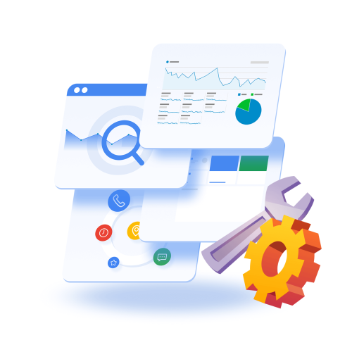 Pakiet Google: Analytics, Search Console, Tag Manager, My Business