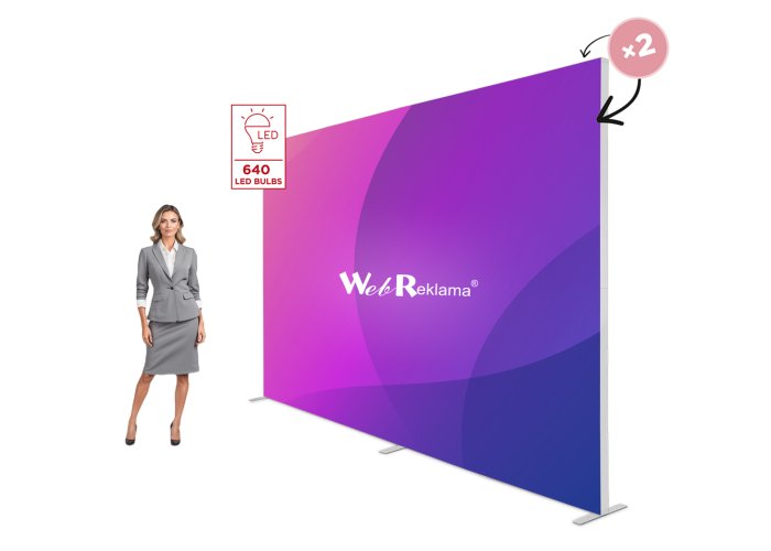 Ścianka Podświetlana Backlight 400 x 250