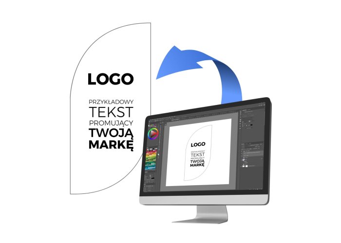 Projekt windera - naniesienie logo i napisów