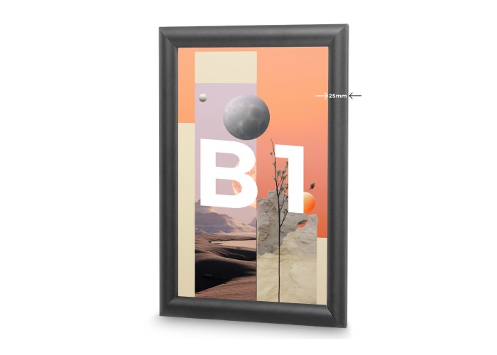 Ramka OWZ B1 - Czarna